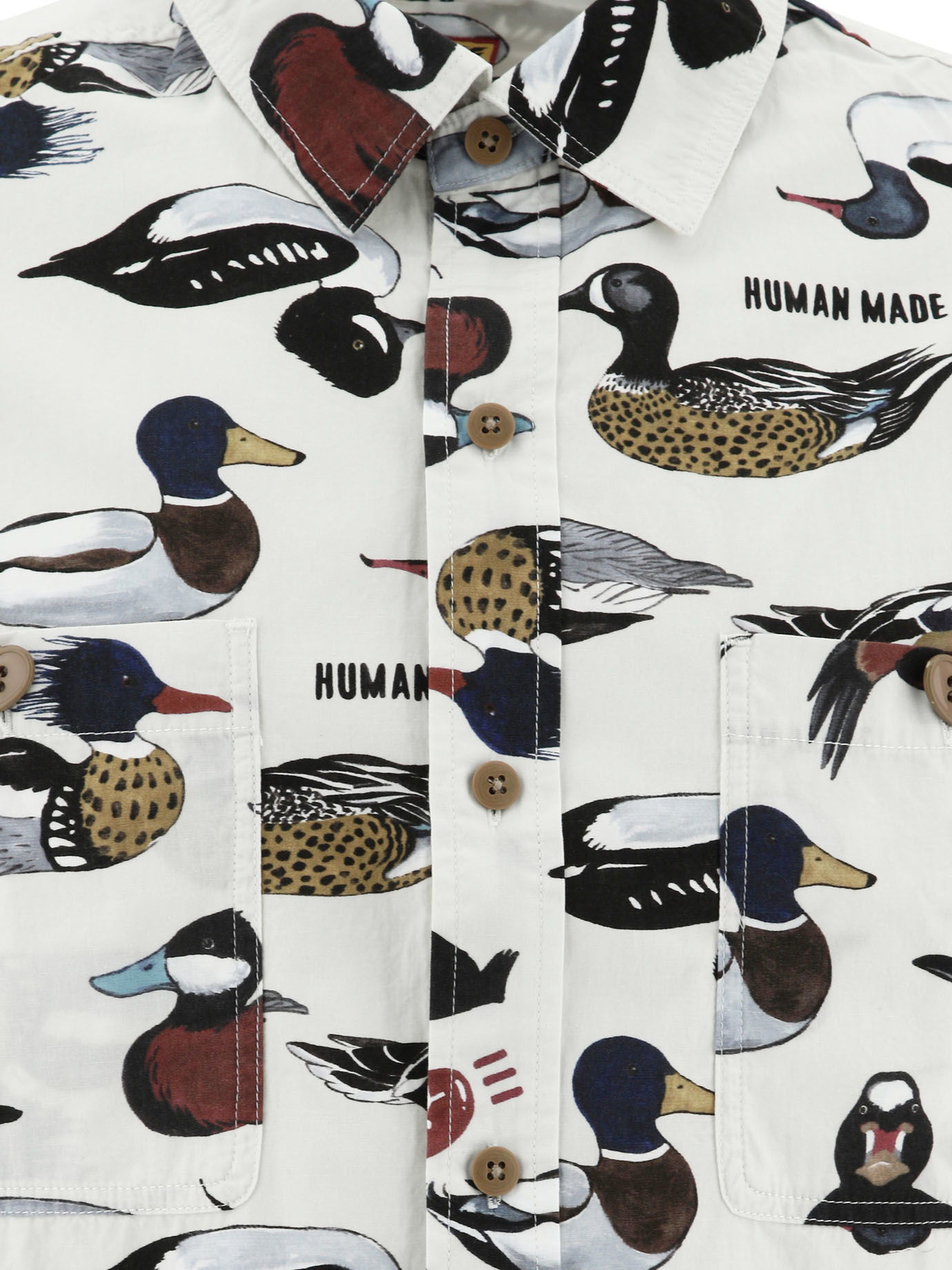 HUMAN MADE White Ducks shirt